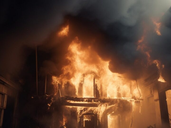 Młoda kobieta straciła życie w wyniku pożaru domu w Kamocinie