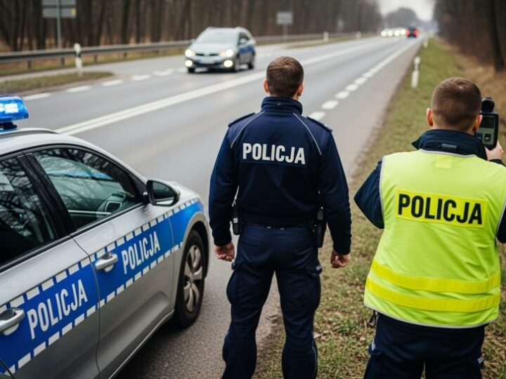 Kierowca szaleje w Piotrkowie: jazda pod prąd i niebezpieczne zawracanie na dwupasmówce!
