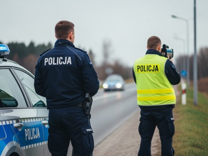 Bezpieczne drogi w Piotrkowie: Policja walczy z nadmierną prędkością