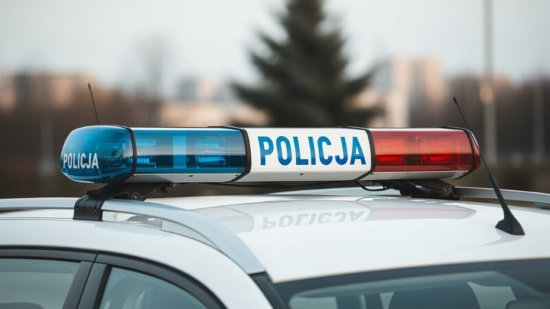 Mężczyzna z Sulejowa zdewastował barierki na wale Pilicy