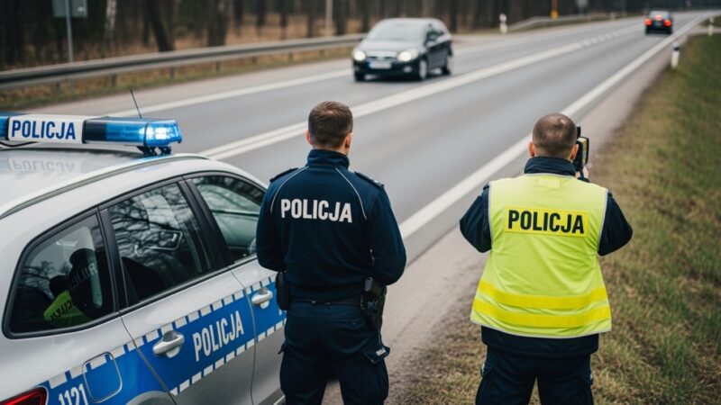Pijany kierowca z zakazem wjechał w słup energetyczny