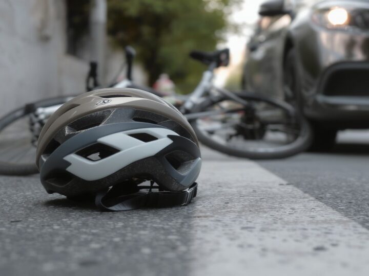 Kamizelki dla bezpieczeństwa: akcja dla rowerzystów i pieszych w Gomulinie