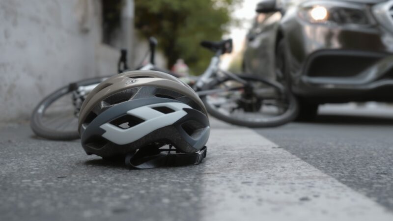 Kamizelki dla bezpieczeństwa: akcja dla rowerzystów i pieszych w Gomulinie