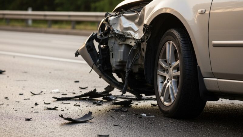Policja w Gorzkowicach apeluje o pomoc w sprawie wypadku drogowego