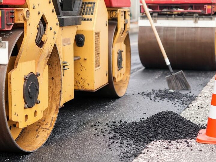 Zbliża się koniec pierwszego etapu remontu ul. Jeziornej – wkrótce bitumiczne warstwy na drodze