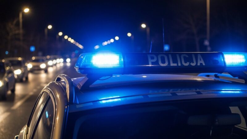 Policjanci z Gorzkowic uczcili pamięć zmarłego kolegi po czterech latach