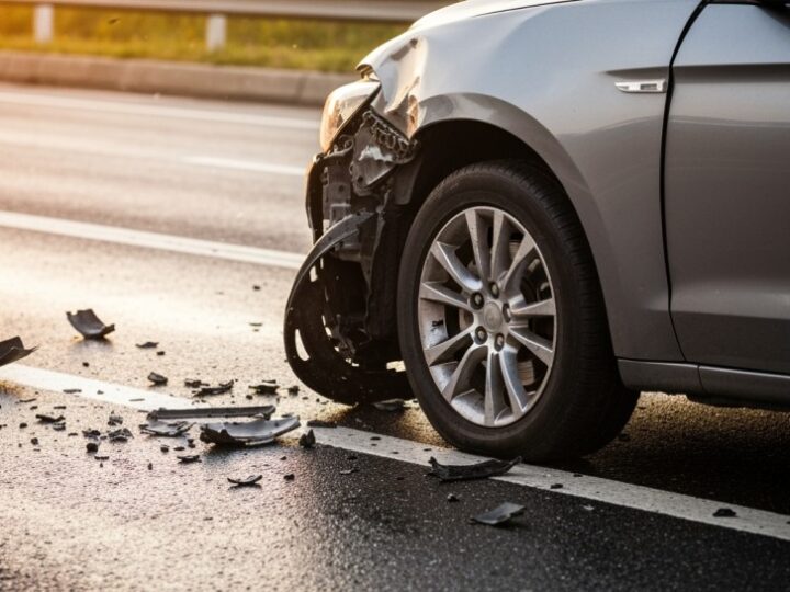 Wypadek na DK12: Droga zablokowana na pół godziny