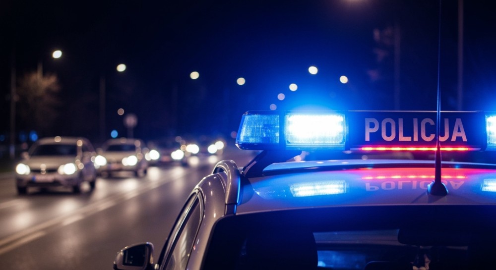 Pijany kierowca z 3 promilami w szaleńczym pościgu rozbił się o płot