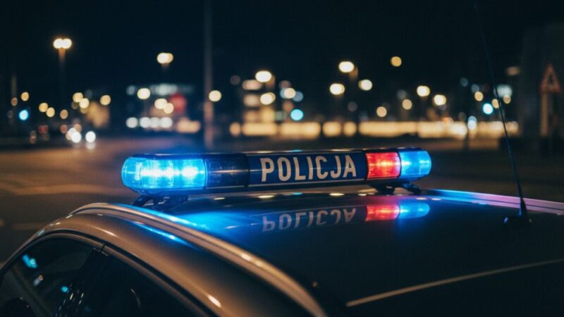 Kłusownik z wnykami w lesie zatrzymany przez policję