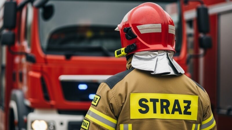 Strażacy z Piotrkowa doskonalą umiejętności w obsłudze dronów