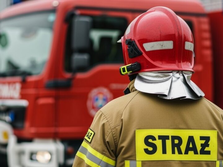 Wójt Gminy Moszczenica podsumowuje działalność OSP Sroków i przyjmuje nowych członków