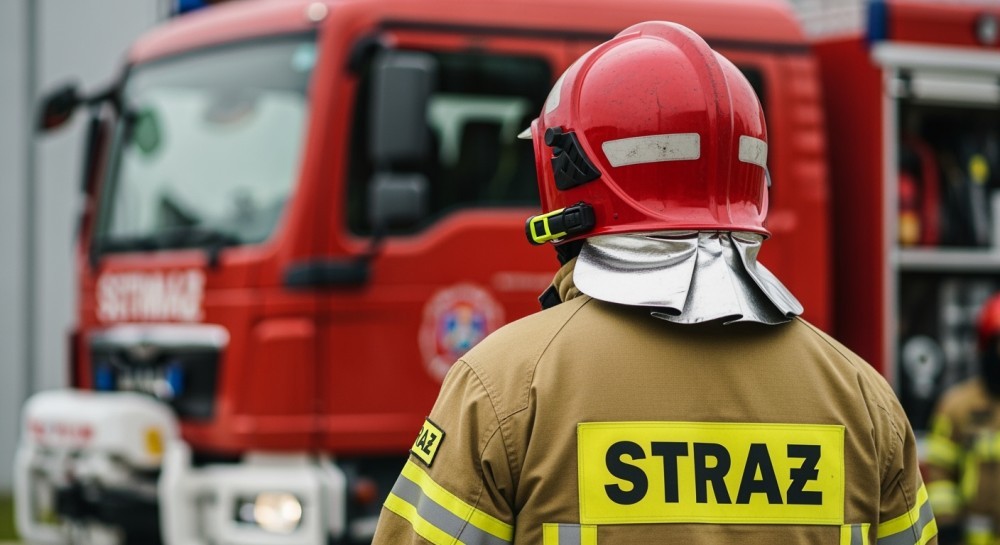 Wójt Gminy Moszczenica podsumowuje działalność OSP Sroków i przyjmuje nowych członków