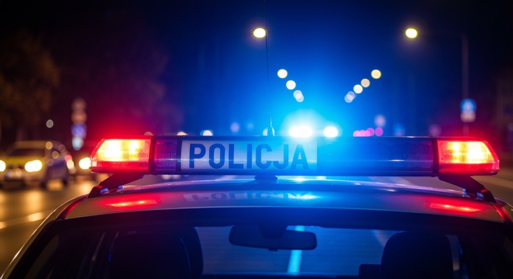 Mężczyzna skoczył z dachu w desperackiej ucieczce przed policją