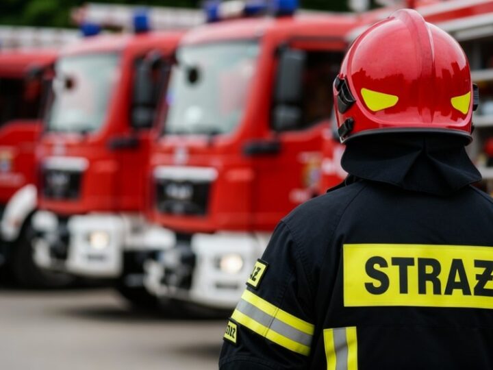 Ewakuacja w trudnych warunkach: szkolenie dla strażaków OSP w Piotrkowie