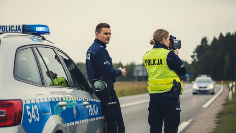 Dzielnicowi ujęli pijanego kierowcę bez prawa jazdy w gminie Rozprza