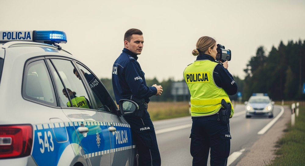 Dzielnicowi ujęli pijanego kierowcę bez prawa jazdy w gminie Rozprza