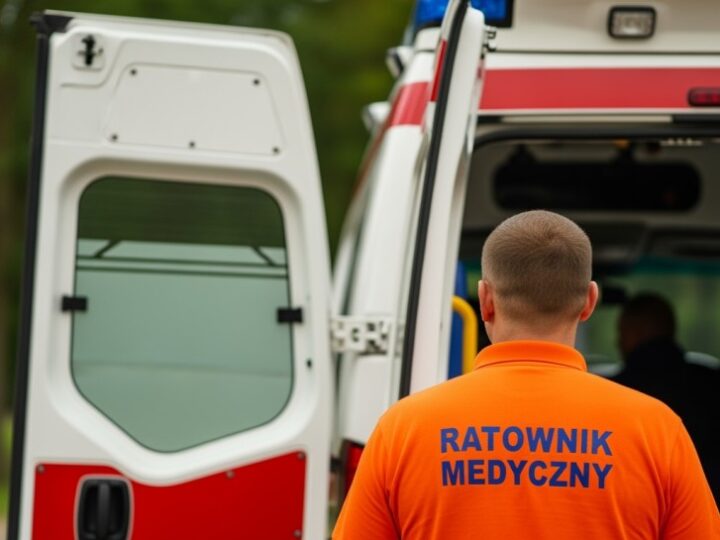 Młody strażak Wiktor Cejnóg bohaterem: Udzielił fachowej pomocy rannej kobiecie