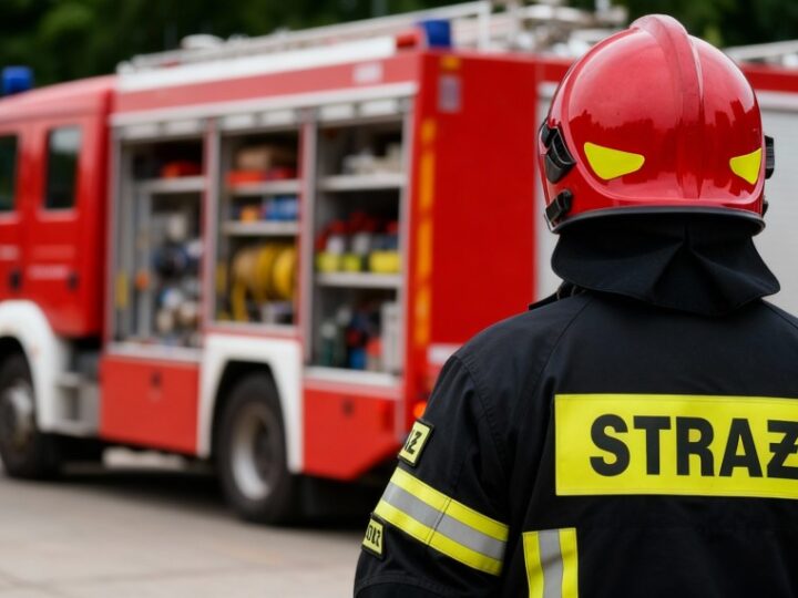 Strażacy z Sulejowa w akcji: szkolenie na wypadek pożarów i ewakuacji