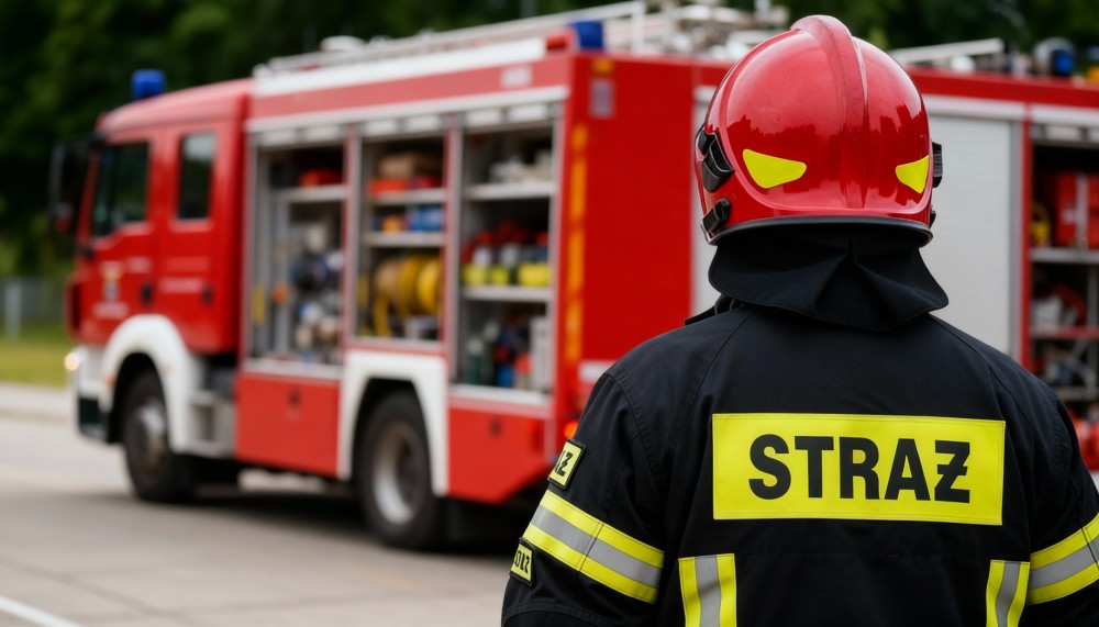 Strażacy z Sulejowa w akcji: szkolenie na wypadek pożarów i ewakuacji