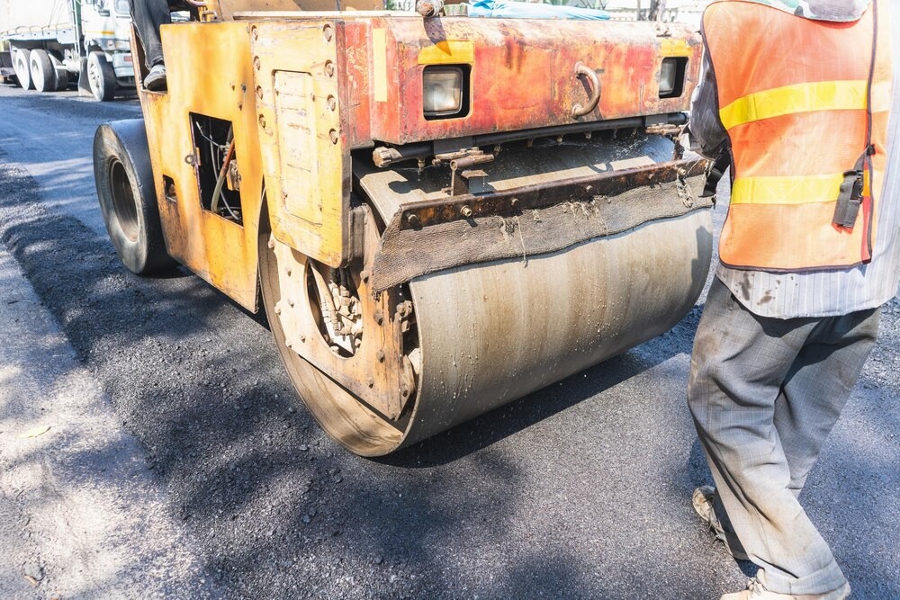 Postępy modernizacji drogi powiatowej 2923E na trasie Czarnocin – Zamość