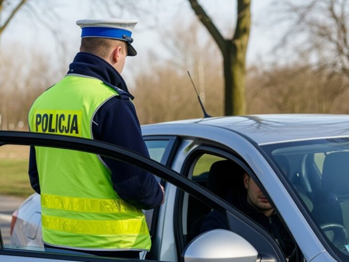 Kierowca Skody oszukiwał policję, podając dane brata i nie mając uprawnień do jazdy