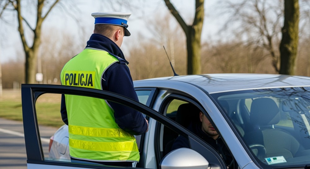 Kierowca Skody oszukiwał policję, podając dane brata i nie mając uprawnień do jazdy