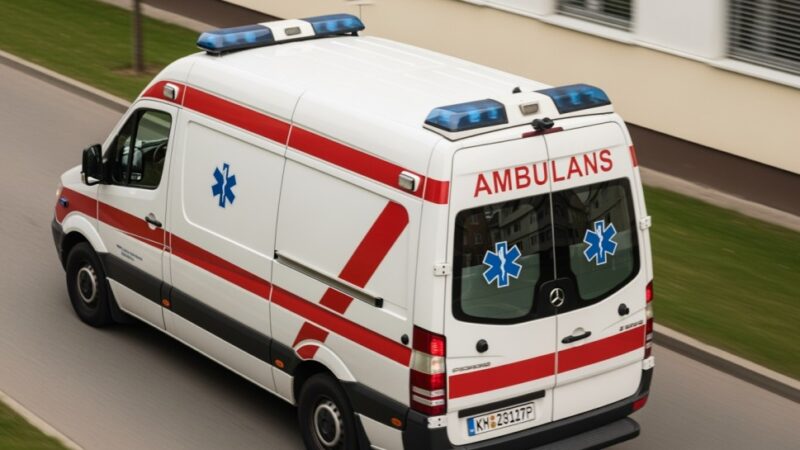 Strażacy i Policja w Wolborzu uczą mieszkańców, jak reagować w sytuacjach kryzysowych