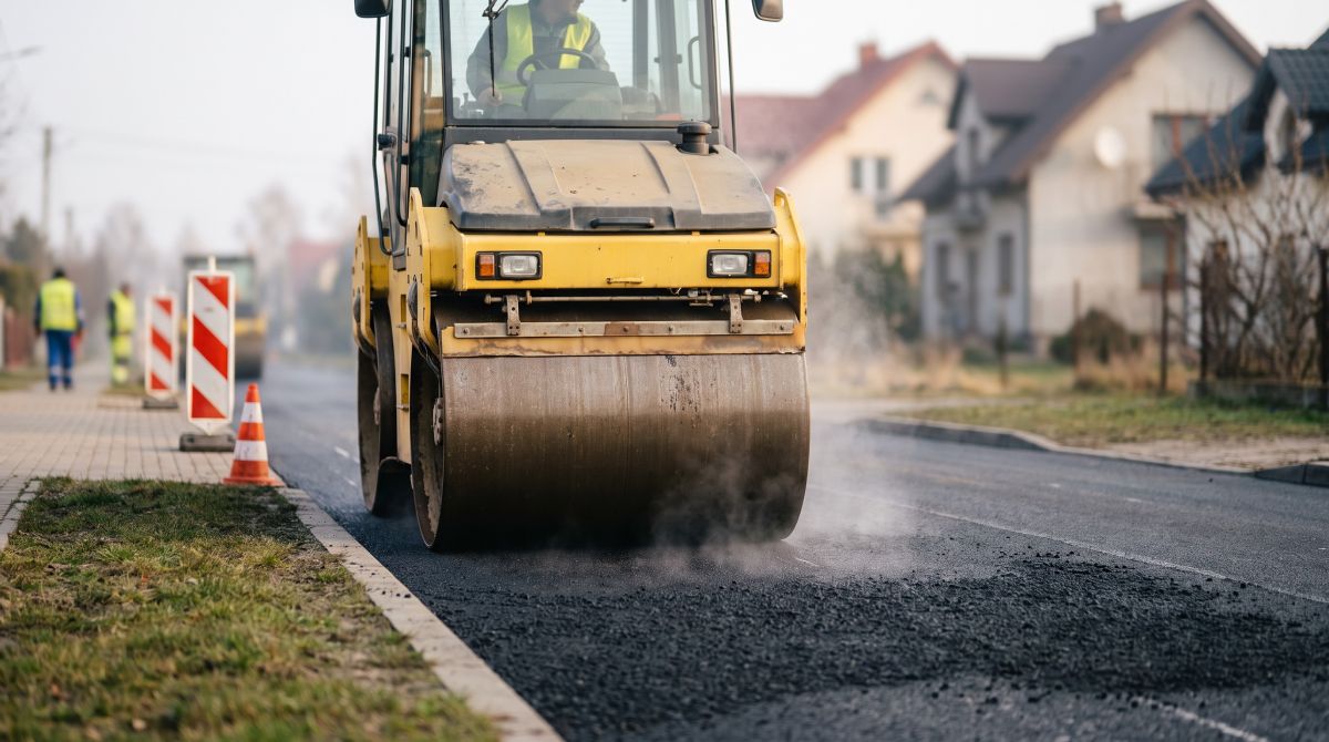 Nowa era dla ulicy Jeziornej w Wierzejach po rozbudowie
