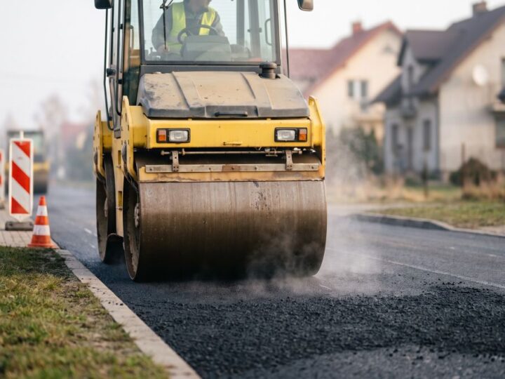 Nowa droga w Kole – inwestycje w powiecie piotrkowskim w toku