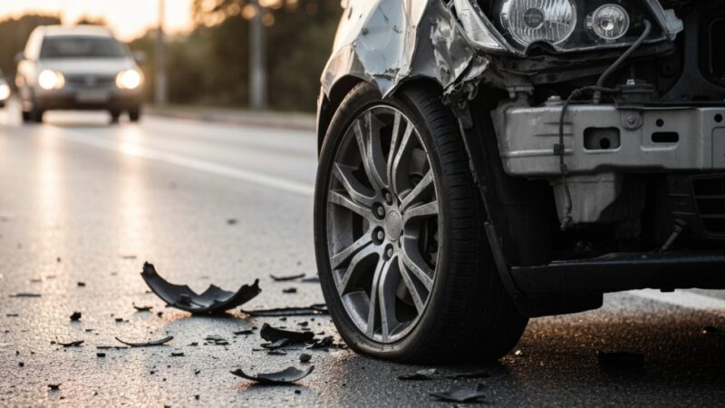 Poważny wypadek na DK12: kierująca Citroenem trafiła do szpitala